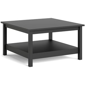 Pemberly Row Coffee Table in Black Matte
