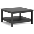 Pemberly Row Coffee Table in Black Matte