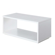 Pemberly Row Coffee Table in White Wood Finish