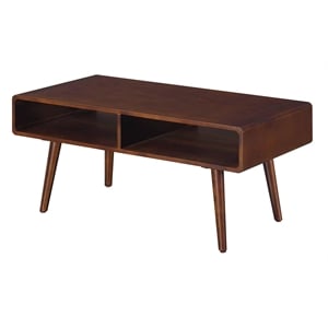 Pemberly Row Coffee Table in Espresso Wood Finish