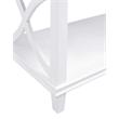 Pemberly Row Coffee Table in White and Brown Wood Finish