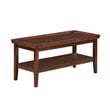 Pemberly Row Coffee Table in Espresso Wood Finish