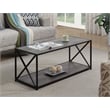 Pemberly Row Coffee Table in Weathered Gray Wood Finish