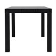 Pemberly Row Contemporary Coffee Table in Black