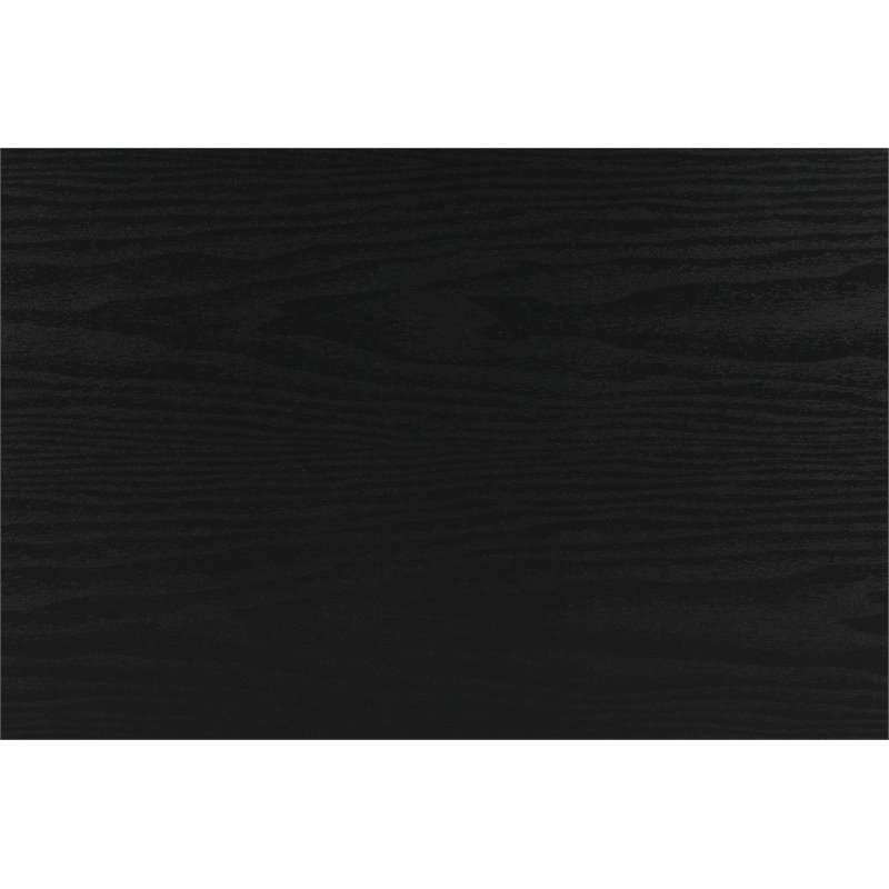 Pemberly Row Contemporary Coffee Table in Black