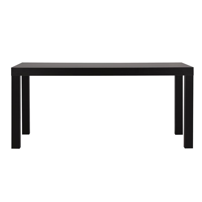 Pemberly Row Contemporary Coffee Table in Espresso