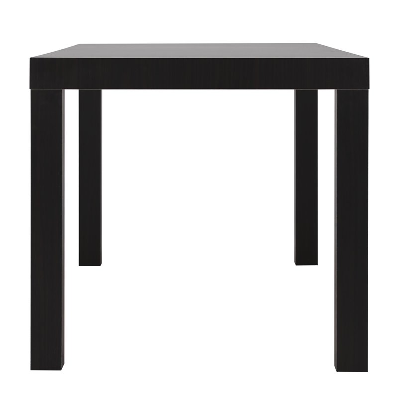 Pemberly Row Contemporary Coffee Table in Espresso