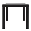 Pemberly Row Contemporary Coffee Table in Espresso