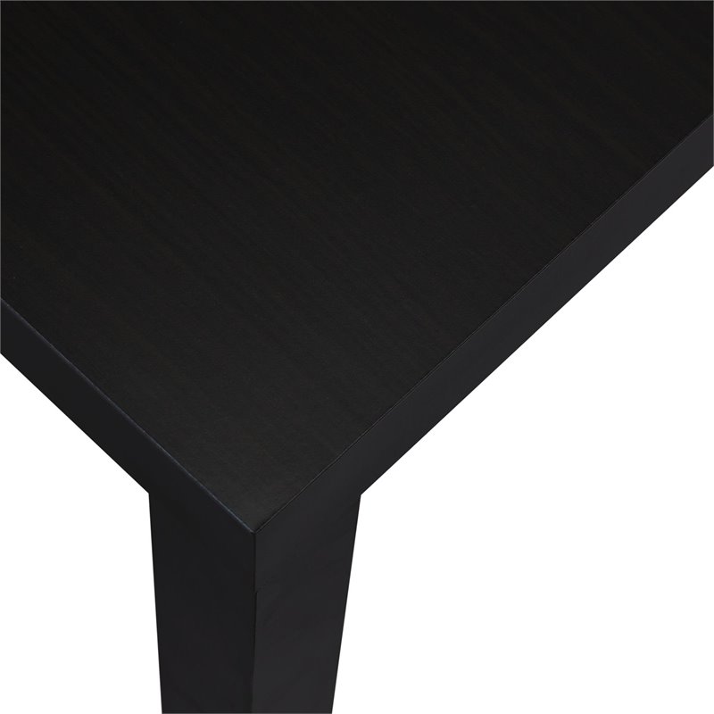 Pemberly Row Contemporary Coffee Table in Espresso