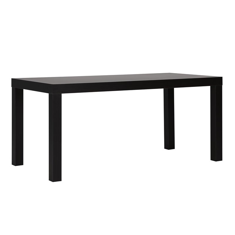 Pemberly Row Contemporary Coffee Table in Espresso