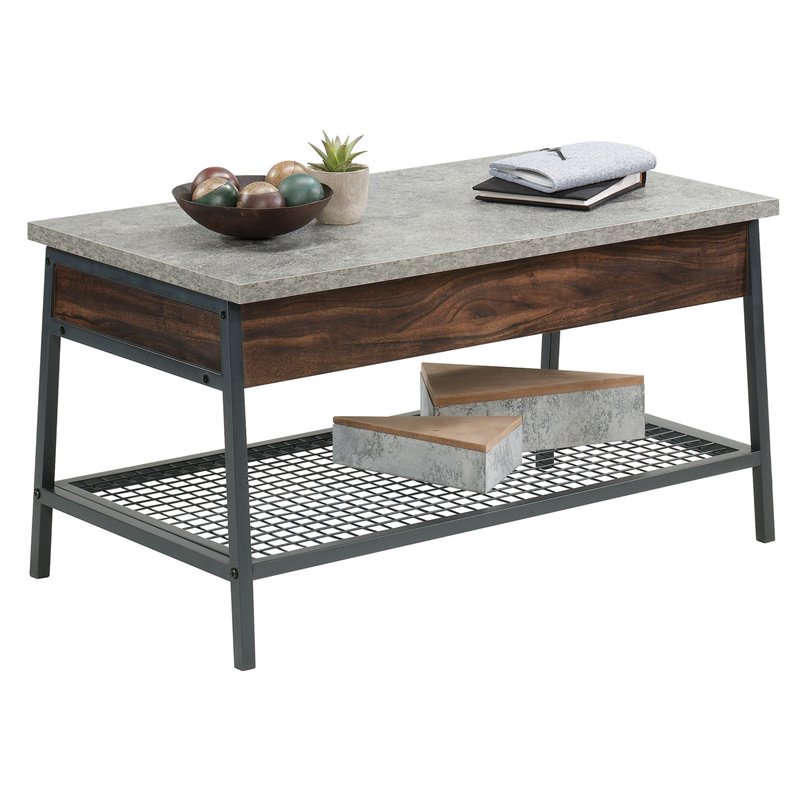 metal top coffee table