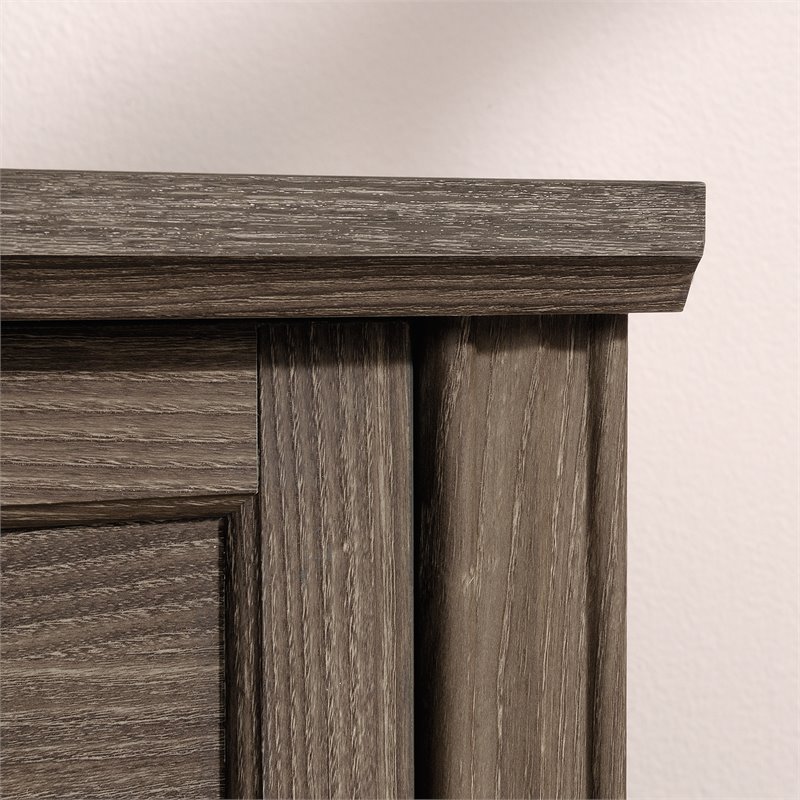Pemberly Row 2 Drawers Lateral Oak Engineered Wood Filing Cabinet Easy Assembly