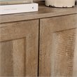Pemberly Row 3-Shelf Modern Engineered Wood Bookcase in Lintel Oak