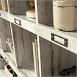 Pemberly Row 10-Cube Modern Engineered Wood Bookcase in White Plank