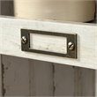 Pemberly Row 10-Cube Modern Engineered Wood Bookcase in White Plank