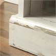 Pemberly Row 10-Cube Modern Engineered Wood Bookcase in White Plank