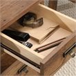 Pemberly Row Executive Desk in Vintage Oak