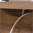 Pemberly Row Executive Desk in Vintage Oak