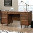 Pemberly Row Transitional Engineered Wood Computer Desk in Grand Walnut