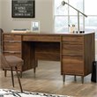 Pemberly Row Transitional Engineered Wood Computer Desk in Grand Walnut
