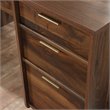 Pemberly Row Transitional Engineered Wood Computer Desk in Grand Walnut