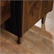 Pemberly Row Transitional Engineered Wood Computer Desk in Grand Walnut