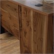 Pemberly Row Transitional Engineered Wood Computer Desk in Grand Walnut
