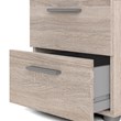 Pemberly Row 2 Drawer Nightstand in Truffle