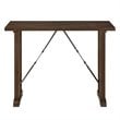Pemberly Row 3 Piece Wood Counter Height Dining Set in Brown Cherry