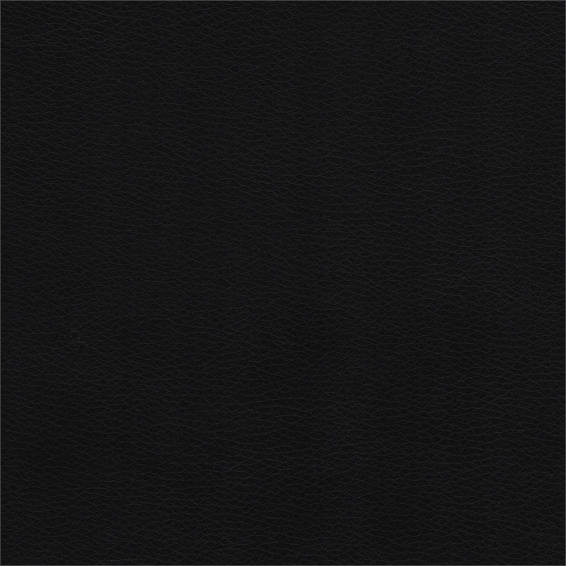 Pemberly Row Traditional Faux Leather Reclining Chair in Black