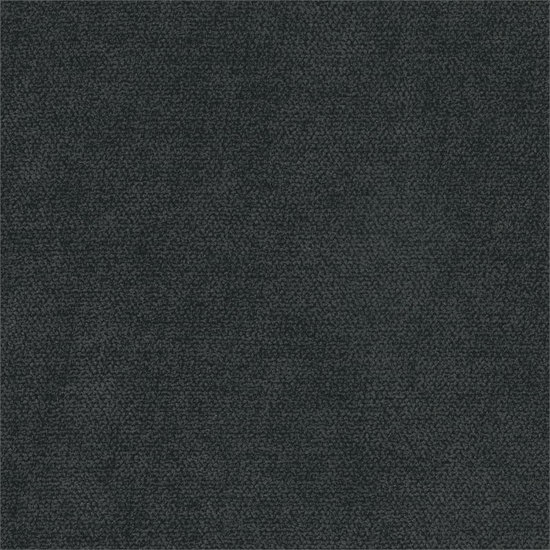 Pemberly Row Modern Textured Fabric Sofa with Pillow-top Arms in Dark Gray