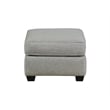 Pemberly Row Chair Ottoman in Gray Fabric