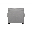 Pemberly Row Contemporary Accent Chair in Gray