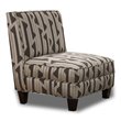 Pemberly Row Fabric Accent Chair in Gray