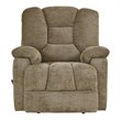 Pemberly Row Contemporary Recliner in Brown