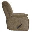 Pemberly Row Contemporary Recliner in Brown