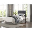 Pemberly Row Twin Upholstered Panel Headboard in Gray