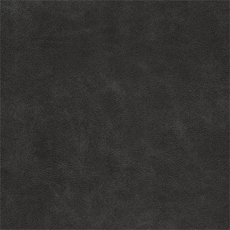 Pemberly Row Traditional Microfiber Power Reclining Chair in Gray