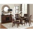 Pemberly Row 5-Piece Traditional Wood Dining Set in Brown Cherry