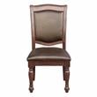 Pemberly Row 5-Piece Traditional Wood Dining Set in Brown Cherry