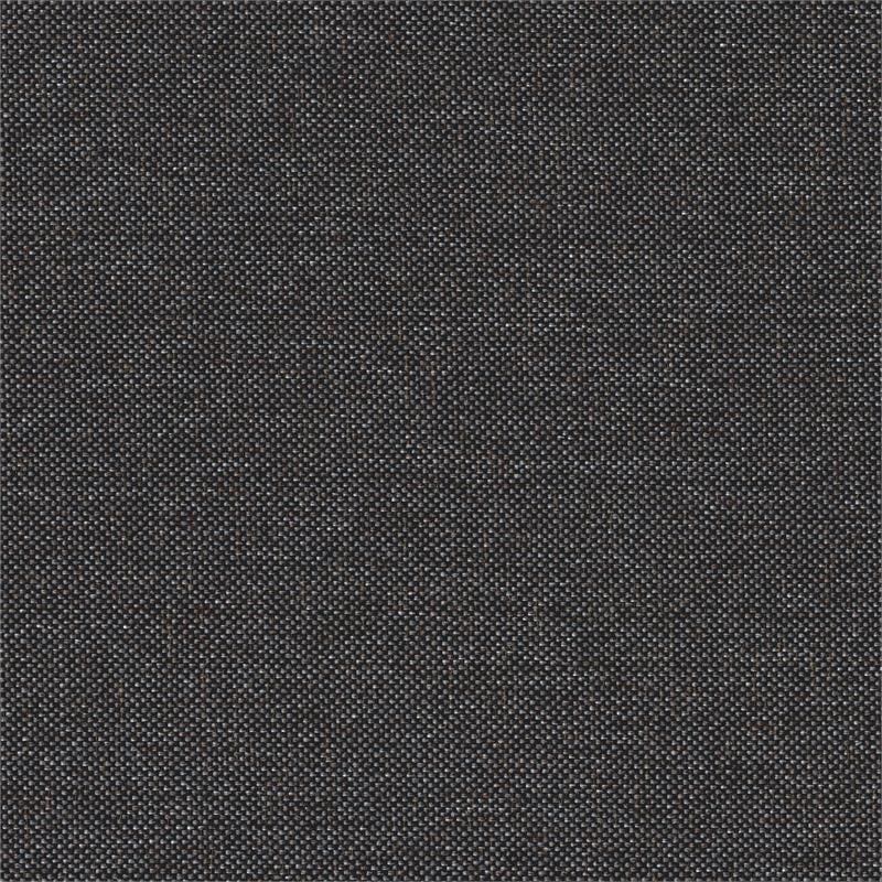 Pemberly Row Modern Textured Fabric Eastern King Platform Bed in Gray