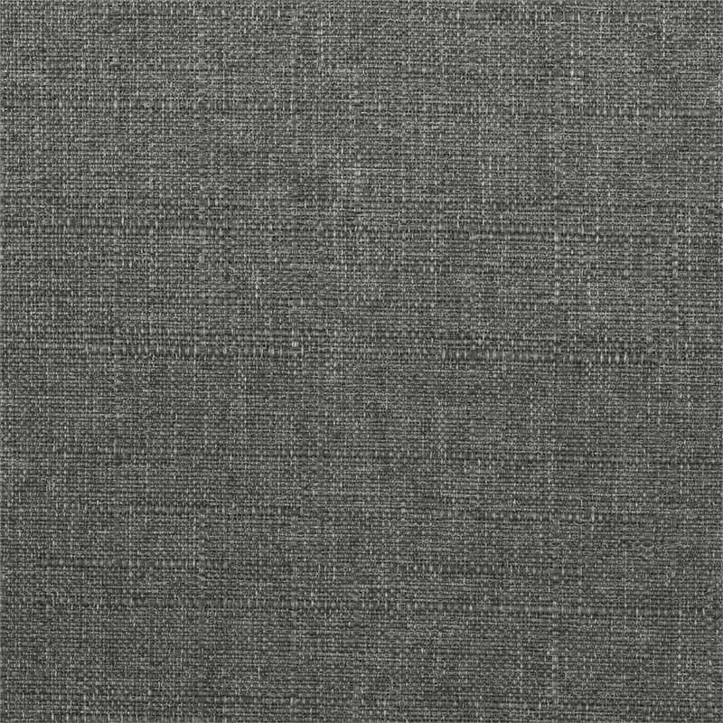 Pemberly Row Mid Century Fabric Upholstered Sofa in Gray and Antique Gray