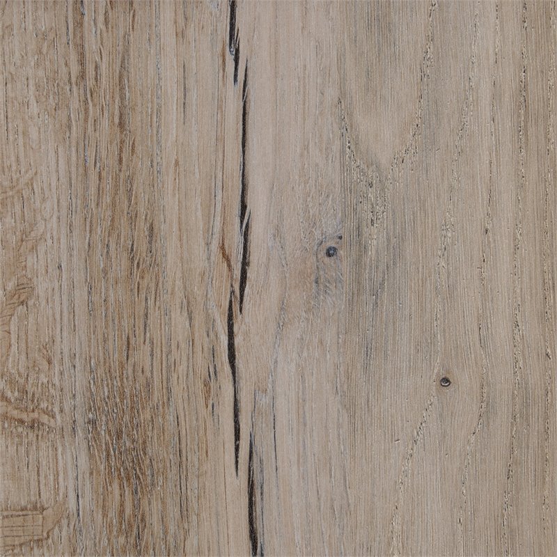 Pemberly Row Engineered Wood and Metal 3-Shelf Bookcase in Split Oak