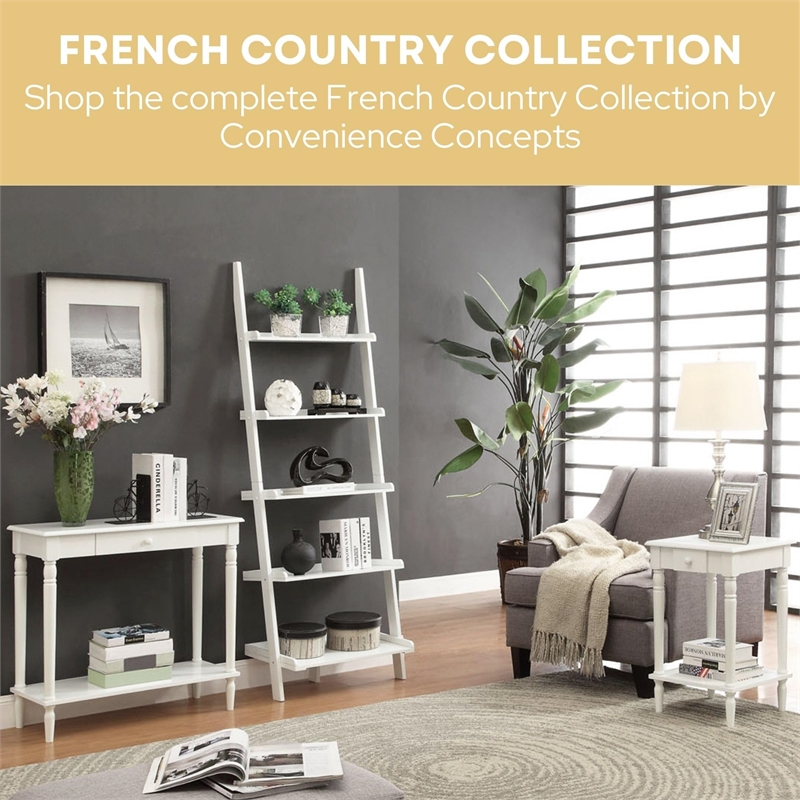 Pemberly Row End Table in Black Wood Finish