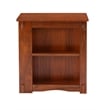 Pemberly Row Rubber Wood/MDF/Particleboard Cabinet Table in Brown