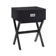 Pemberly Row End Table in Espresso Wood Finish