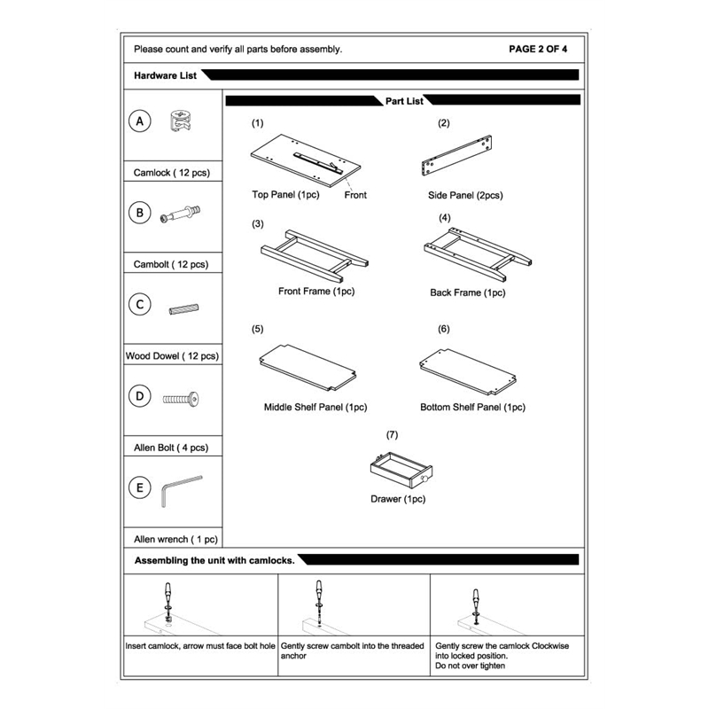 Pemberly Row Three Tiers Transitional Wood End Table in Mahogany