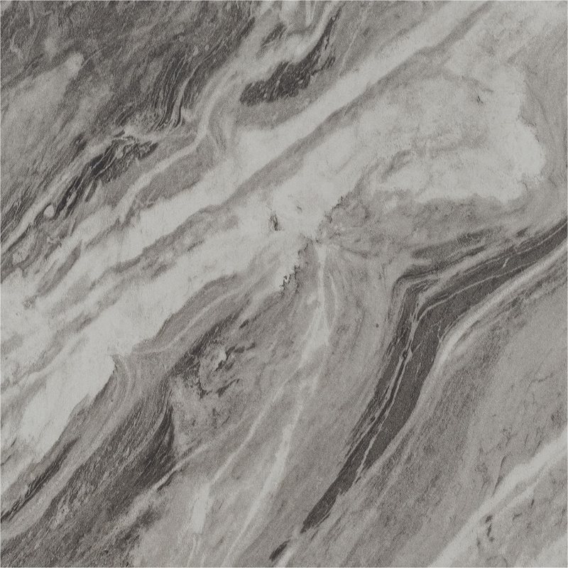 Pemberly Row Two-Tier Round End Table in Gray Wood