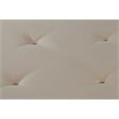 Pemberly Row 6 Inch Futon Mattress in Tan Microfiber
