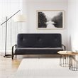 Pemberly Row 8 Inch Futon Mattress Full Size in Black